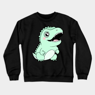 Pastel Baby Dinosaur Crewneck Sweatshirt